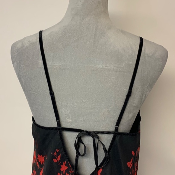 Valerie Stevens Maxi Dress Whimsigoth Dark Floral Fairy Grunge Y2K HOCO SZ L - Picture 4 of 9